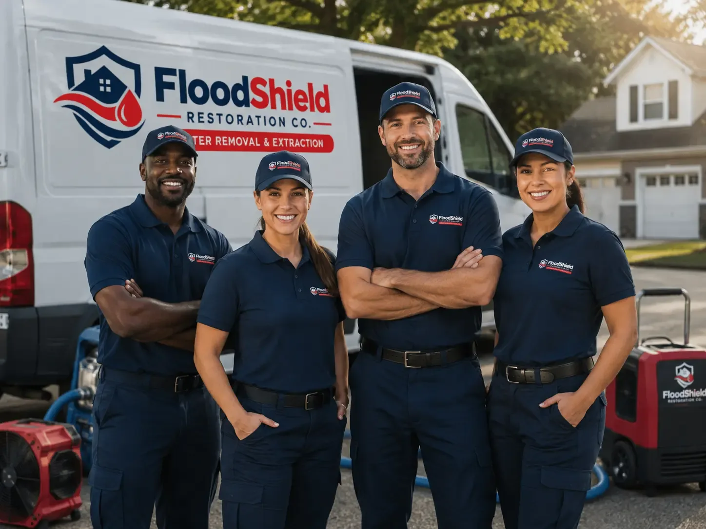 Flood Damage Restoration company in Ravenna, TX